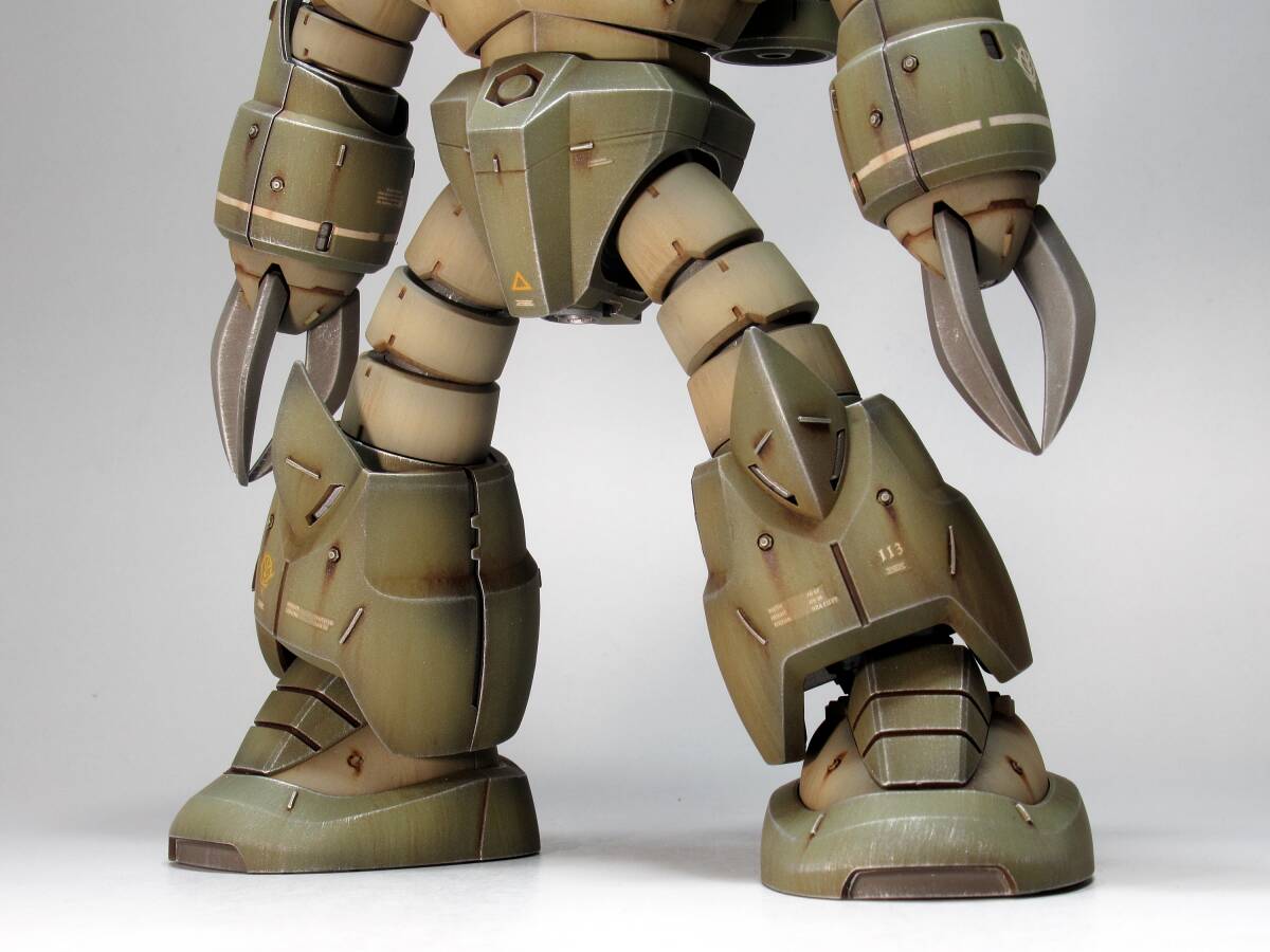 MG 1/100 MSM-07 ズゴック 残党仕様 戦場風 改修塗装完成品 MG 1/100 MSM-07 ズゴック 残党仕様 戦場風 改修塗装完成品