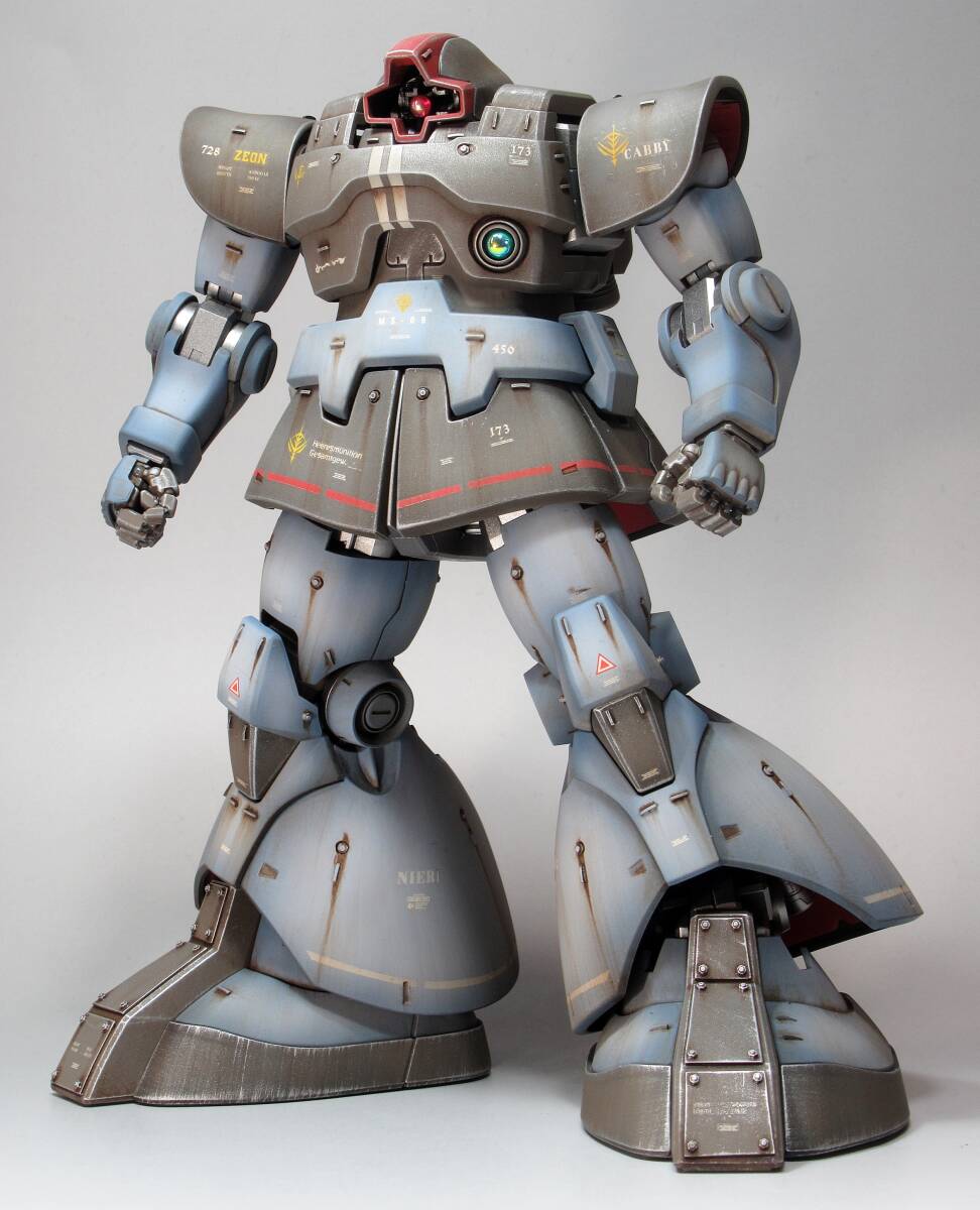 MG 1/100 MS-09R リック・ドム 戦場風 改修塗装完成品】|Yahoo MG 1/100 MS-09R リック・ドム 戦場風 改修塗装完成品】|Yahoo