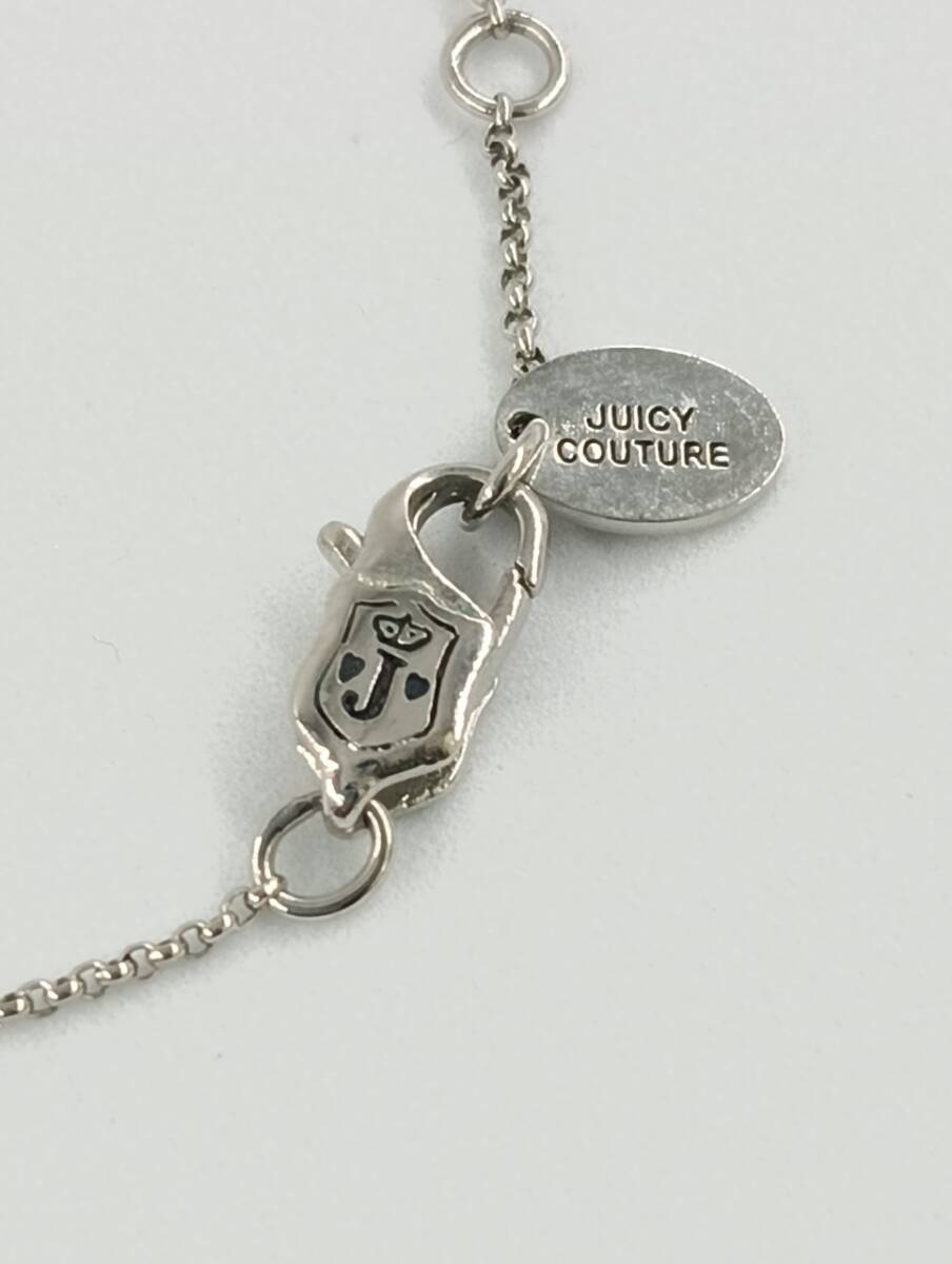 JUICY COUTURE 　ハート　ネックレス　ジューシークチュール　アクセサリー　シルバー_画像4