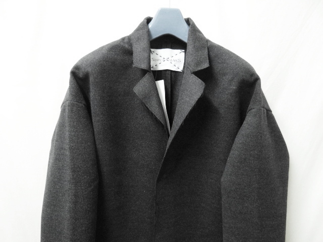 SUPERTHANKS スーパーサンクス 新品未使用 カットオフ L.BLACK Mサイズ_画像2