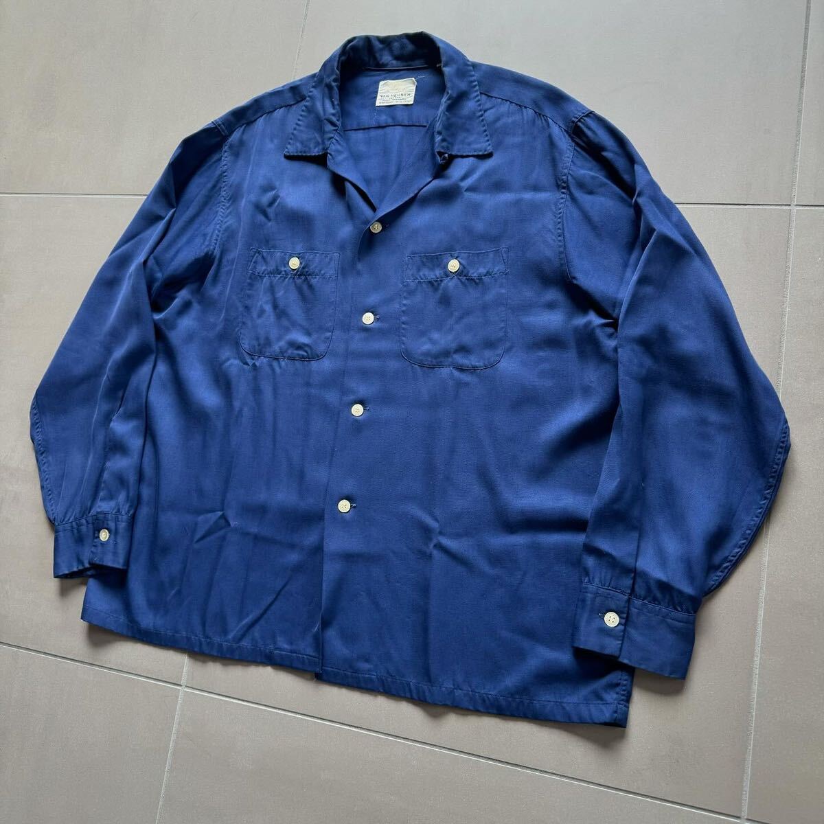 50s 60s ヴィンテージ レーヨン Van Heusen 16 【公式通販】