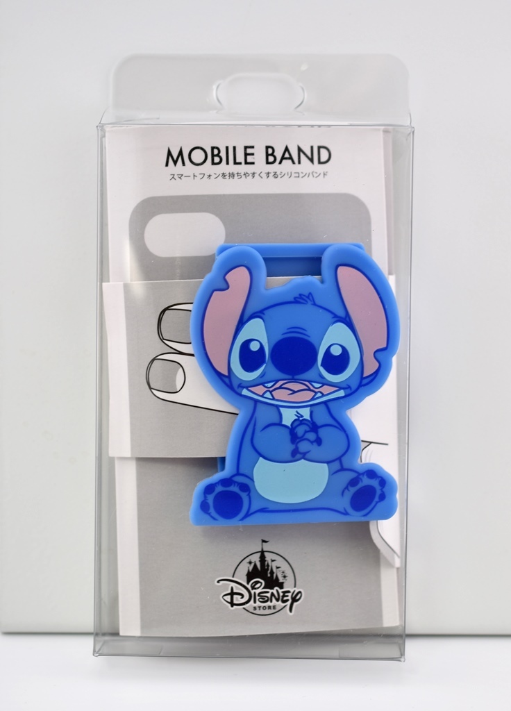 【新品未開封・長期保管品】スマートフォン用シリコンバンド(ディズニー スティッチ) その他