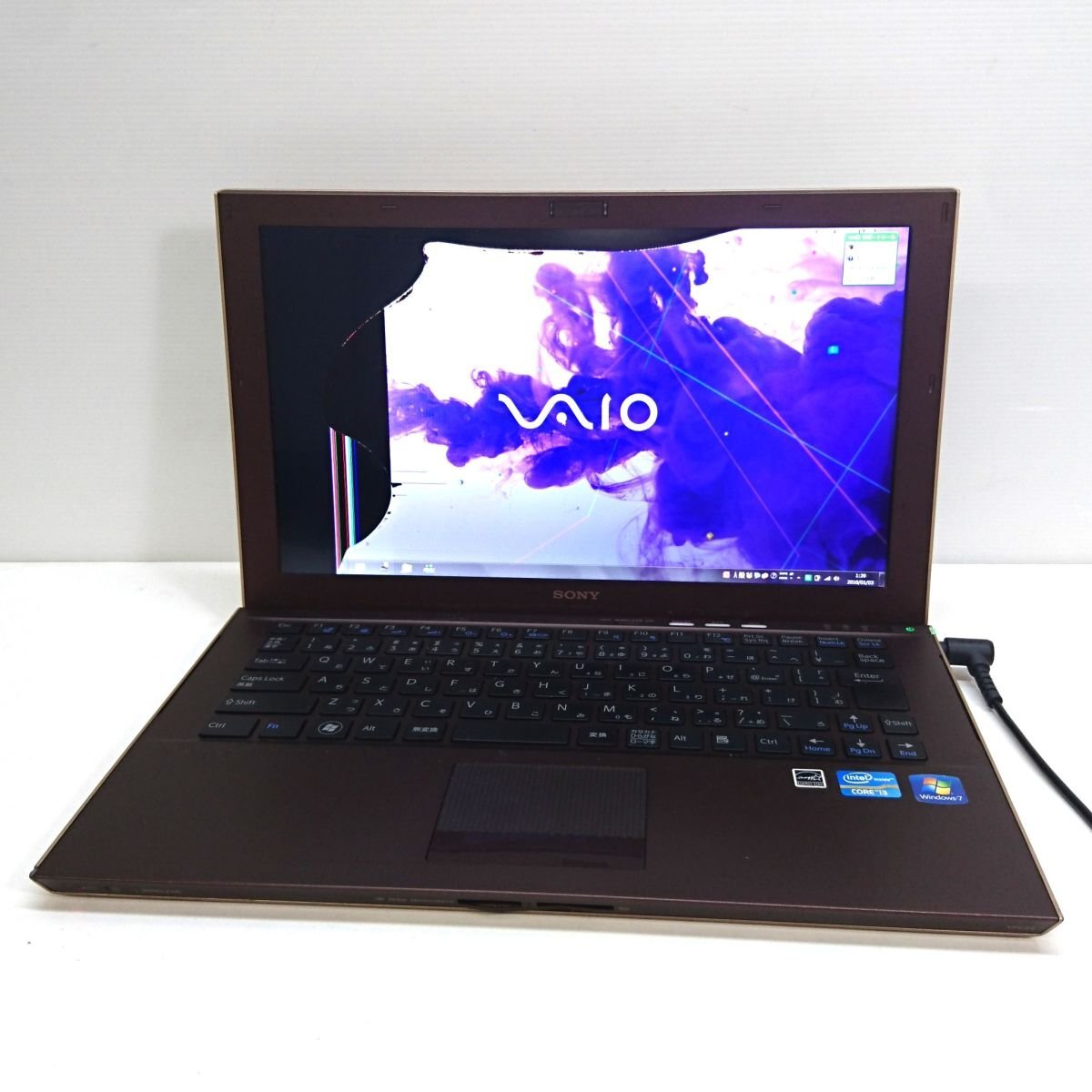 ジャンク SONY 13.1インチ VAIO VPCZ22AJ Win7/Core i3-2330M[M8446]