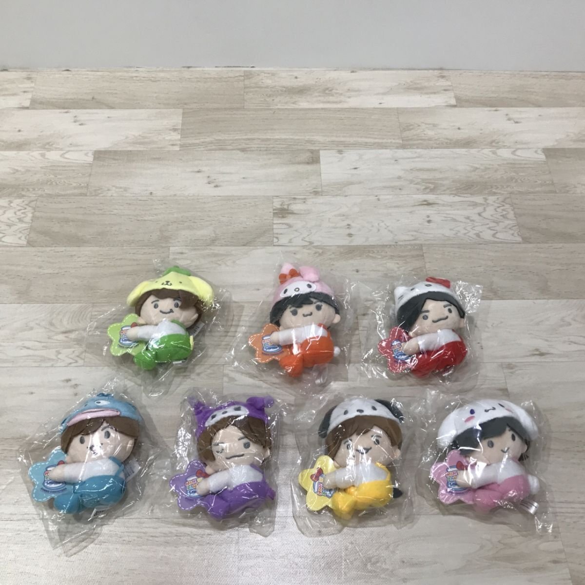なにわ男子×サンリオキャラクターズ Loppi・HMV限定 クリップマスコット 全7種セット ぬいぐるみ[C7570]