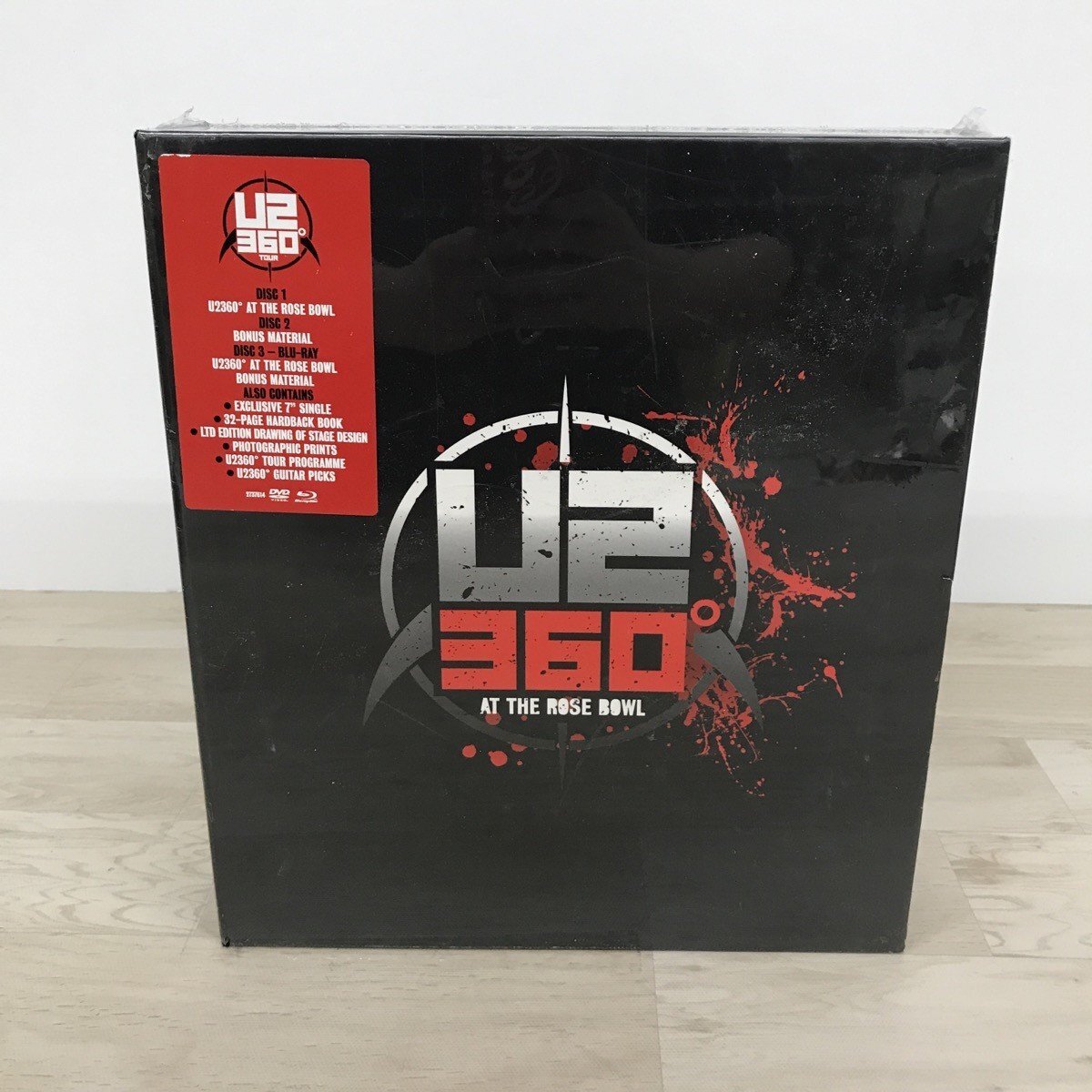 7m1089b3z 未開封 DVDBOX ポールロブスン 輸入盤 未開封 U2 360 at the Rose Bowl DVDBOX[C8534]