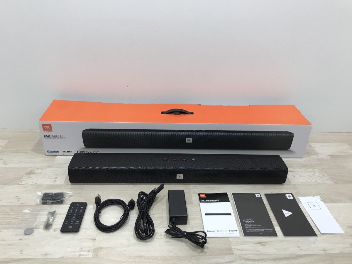 JBL Bar Studio LE サウンドバー 2.0 - Bluetooth チャンネルサウンドバー[C8598]