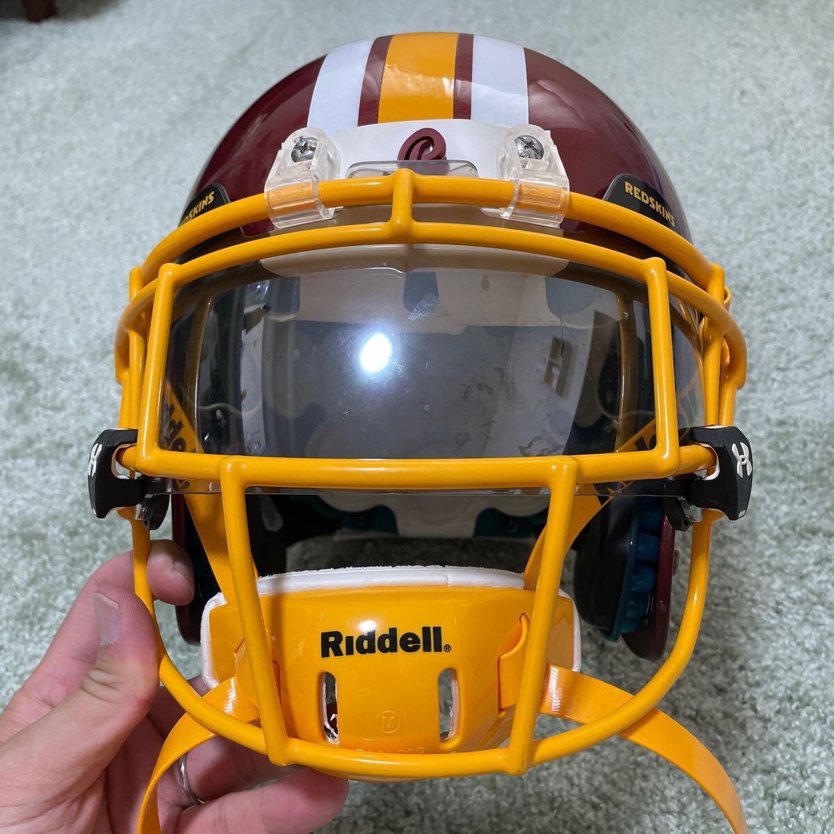 希少品】Schutt Air XP 実使用ヘルメット Lサイズ NFL 希少品】Schutt Air XP 実使用ヘルメット Lサイズ NFL