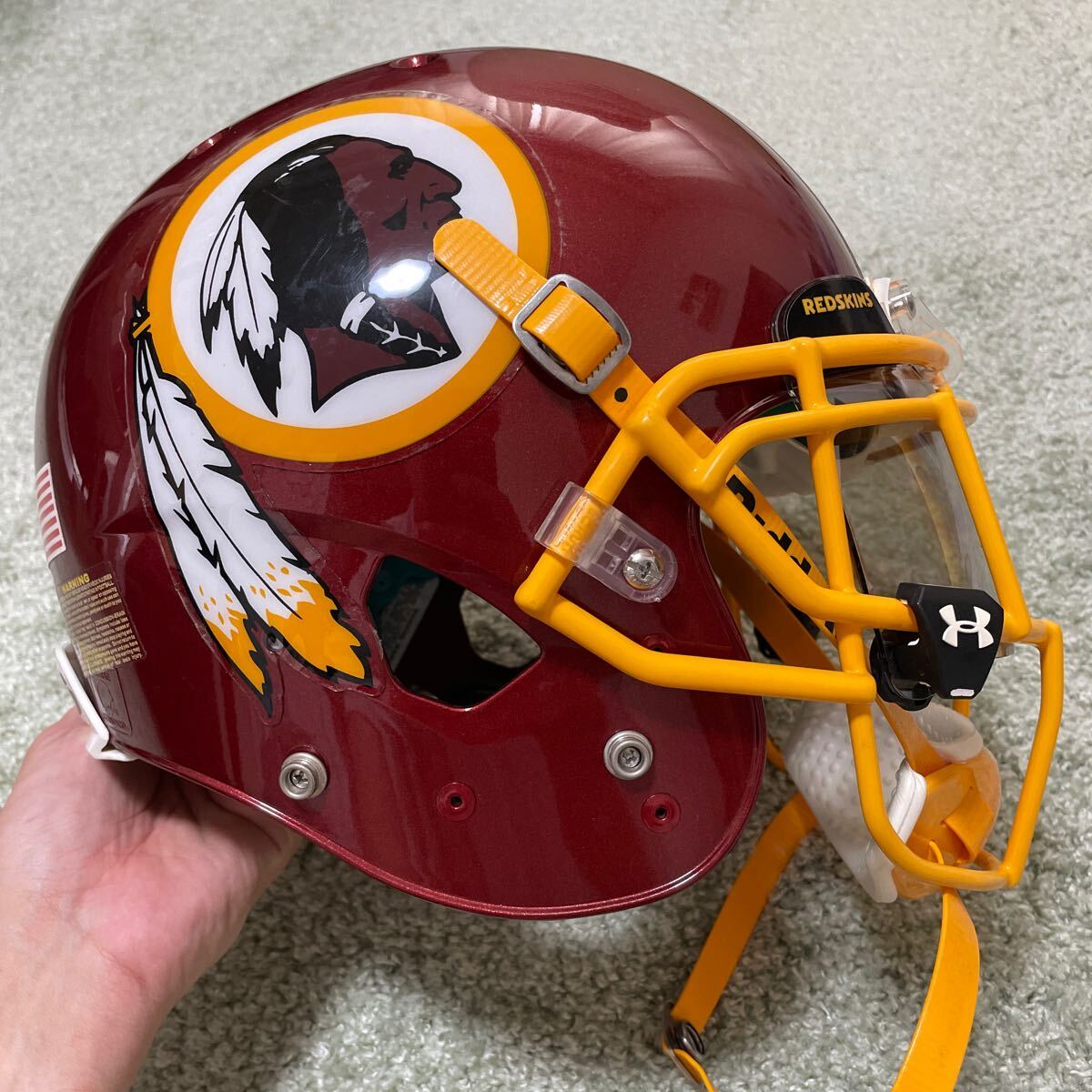 希少品】Schutt Air XP 実使用ヘルメット Lサイズ NFL 希少品】Schutt Air XP 実使用ヘルメット Lサイズ NFL