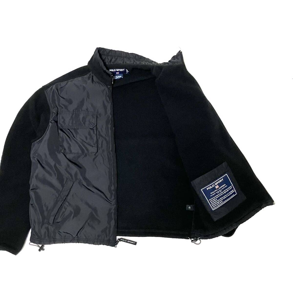 POLO ポロスポーツ 90s フリース ナイロンジャケット POLO ポロスポーツ 90s フリース ナイロンジャケット