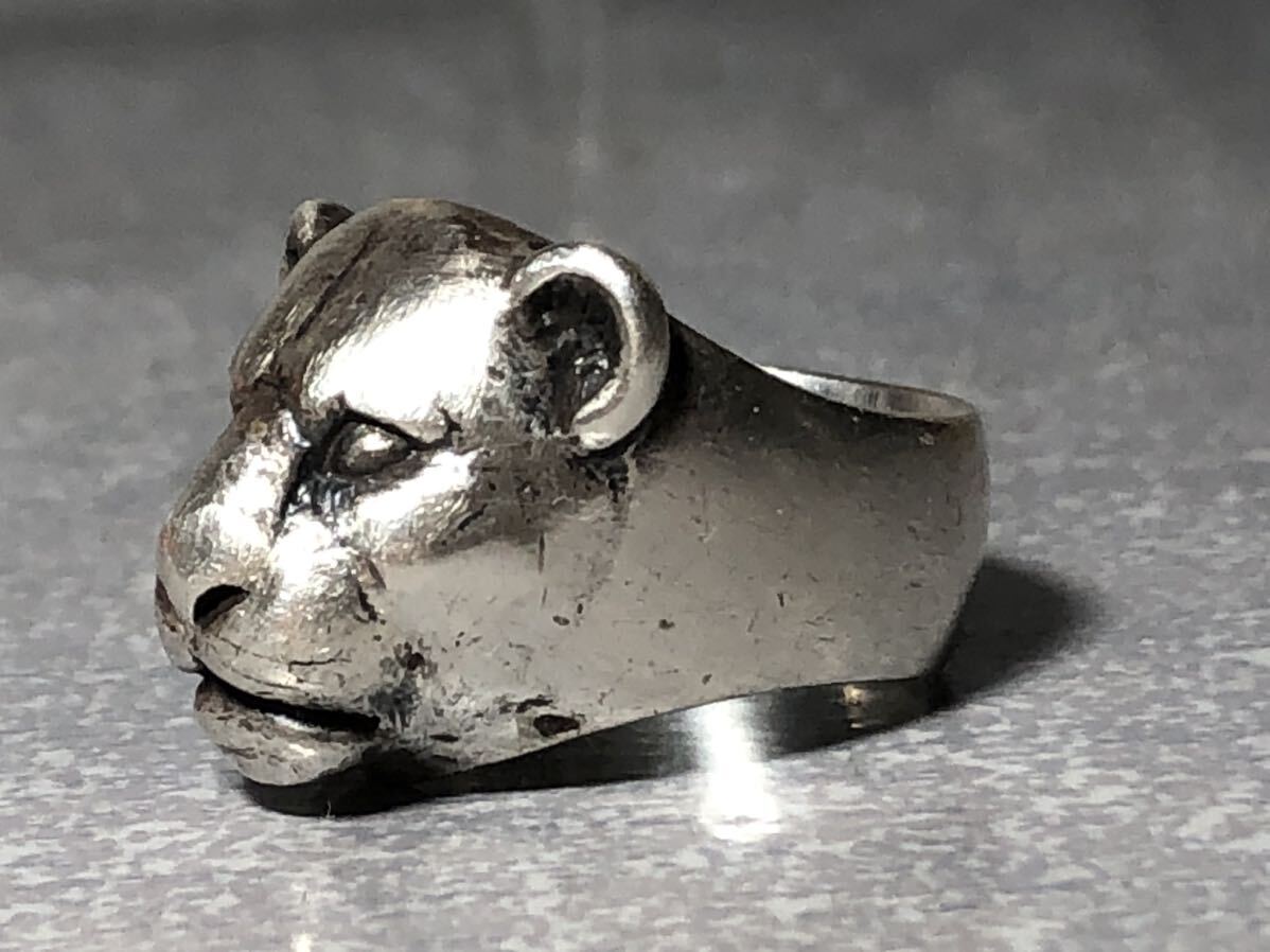 TETE HOMME テットオム ライオン シルバー リング 11号 silver TETE HOMME テットオム ライオン シルバー リング 11号 silver