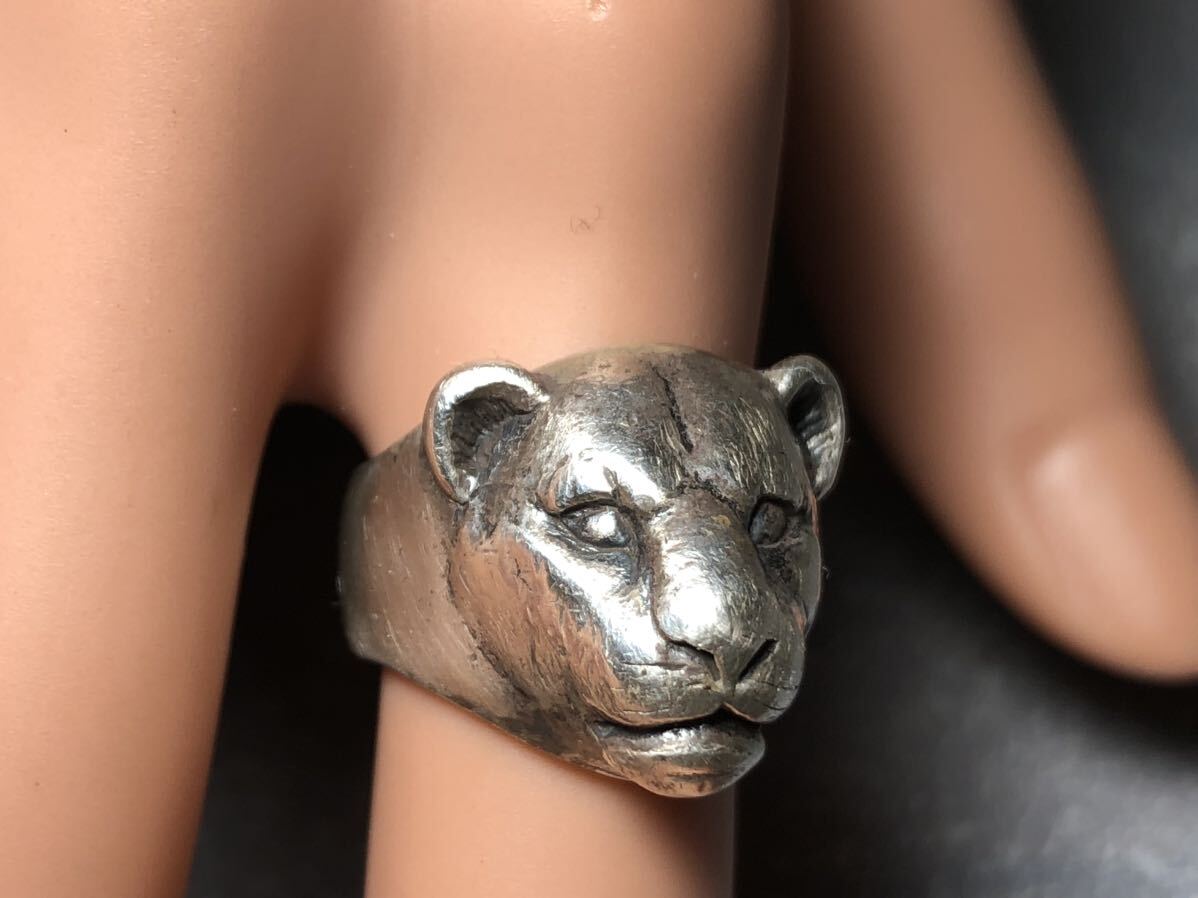 【SALE/37%OFF】 テットオム HOMME TETE ライオン silver 11号 リング シルバー 13号~