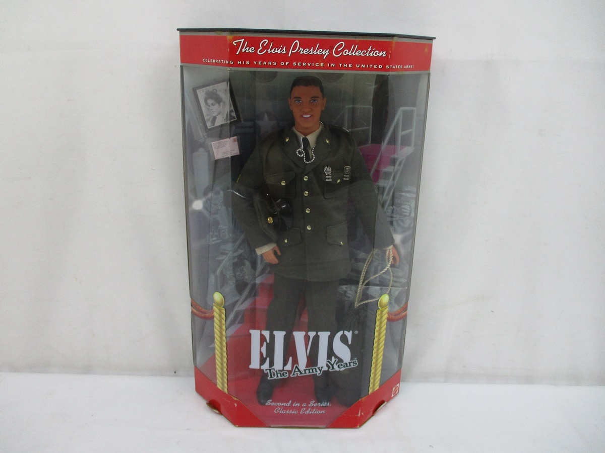 9426Y не использовался Mattel фирма L винт * Press Lee коллекция Elvis Presley кукла фигурка суша армия времена Barbie * L vi s/ подарок комплект 