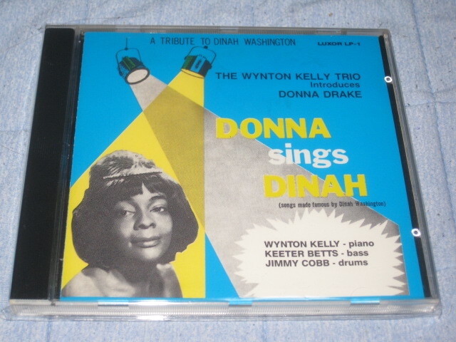 ドナ・ドレイク★ウイントン・ケリー★DONNA SING DINAH★THE WYNTON KELLY TRIO INTRODUCES DONNA DRAKE