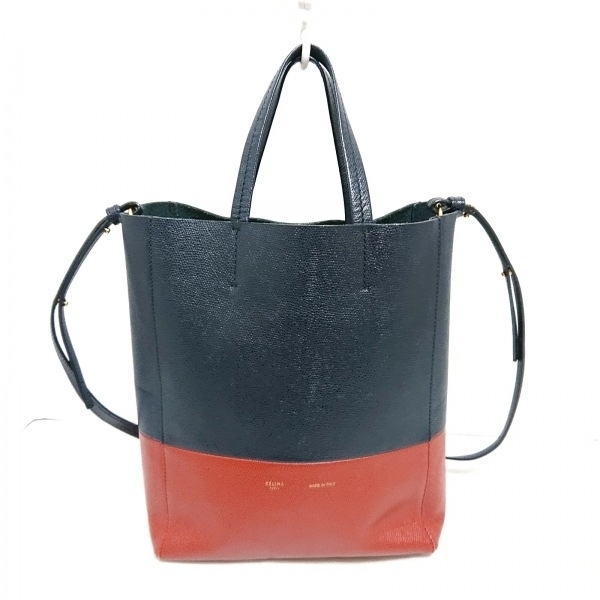 セリーヌ CELINE トートバッグ バーティカルカバスモール レザー