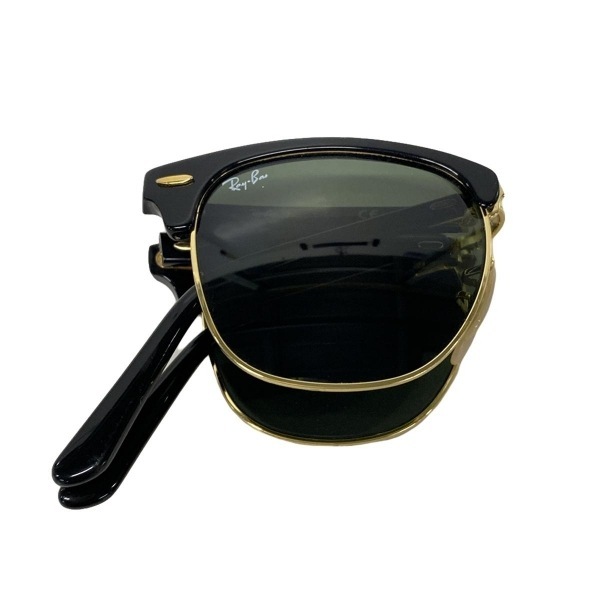  RayBan Ray-Ban RB2176 - dark green × black × Gold folding sunglasses 