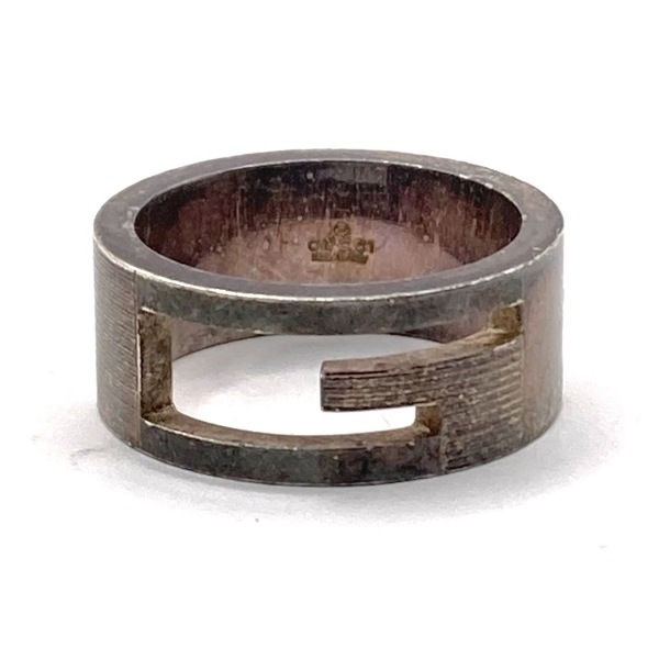 GUCCI リング10号 グッチ GUCCI リング 10 号 - シルバー Gモチーフ アクセサリー