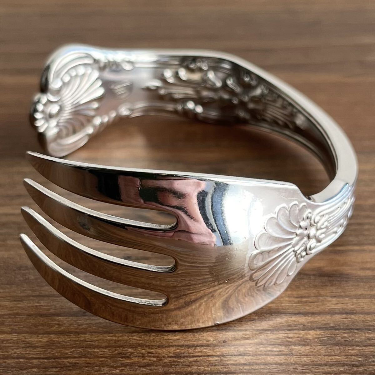 Tiffany ティファニーフォークバングルシルバー925