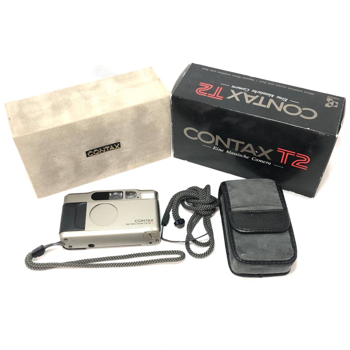 ケース・箱あり】CONTAX T2 コンタックス コンパクトフィルム ケース・箱あり】CONTAX T2 コンタックス コンパクトフィルム