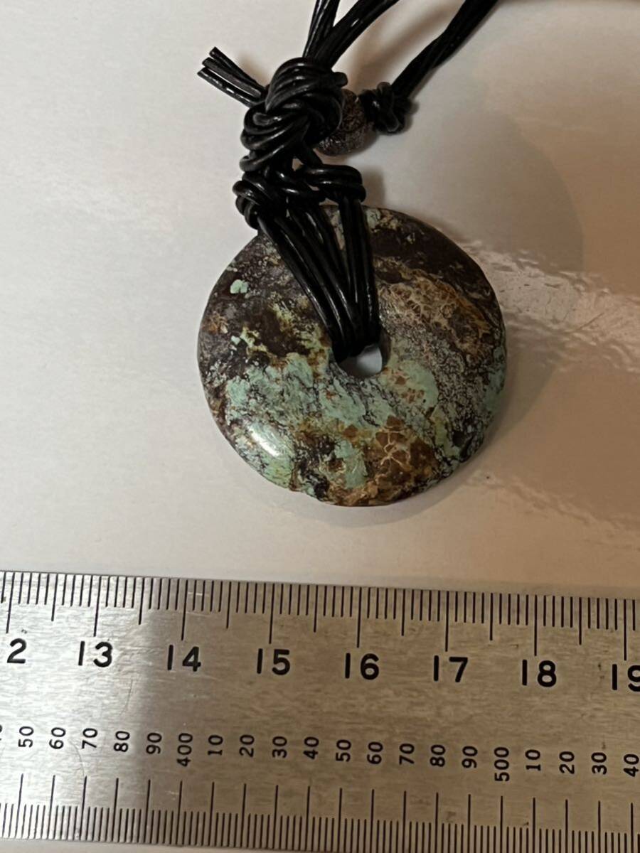 ターコイズ(トルコ石)のピン留め天然石