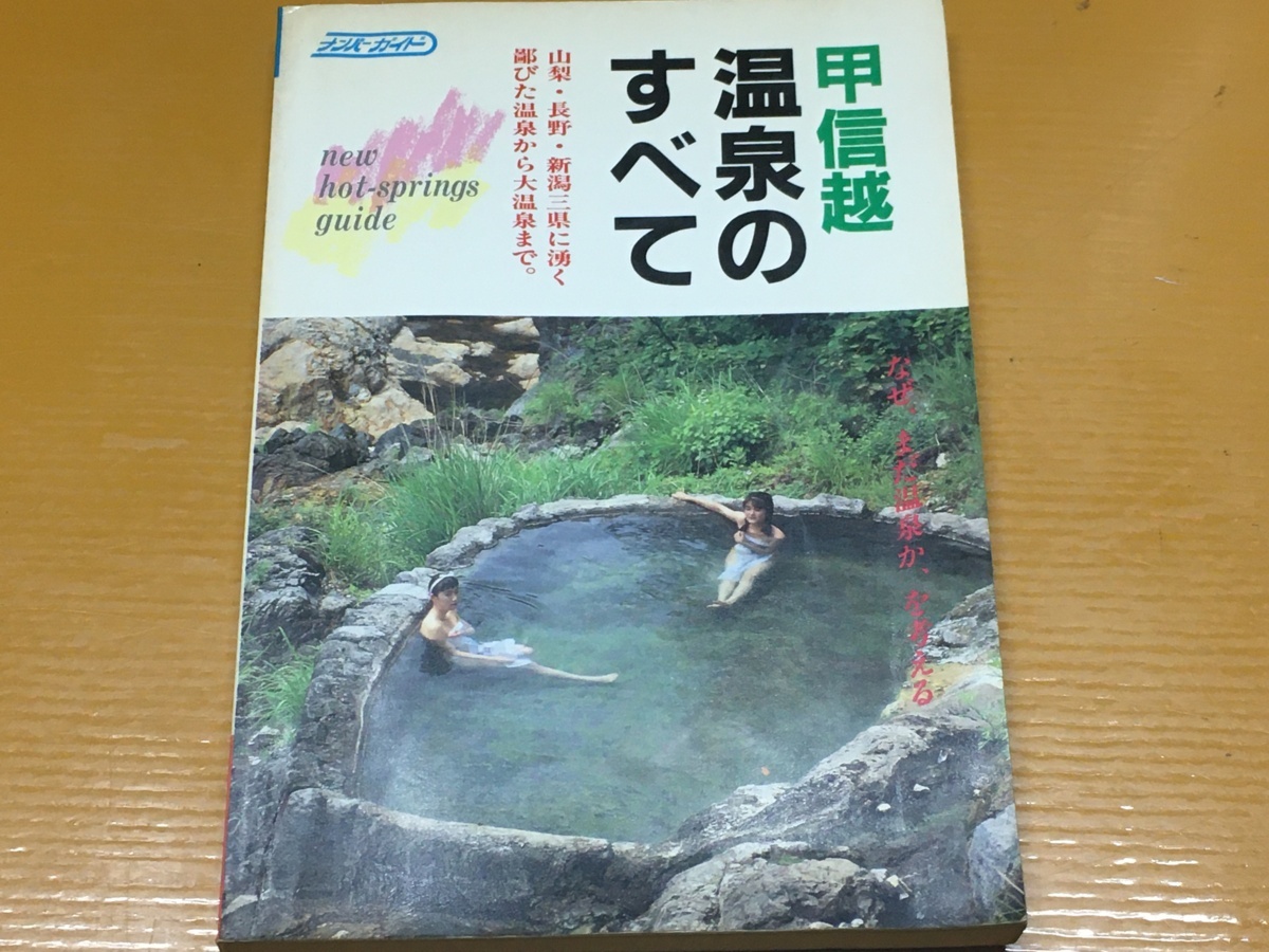 BK-A951 甲信越 溫泉のすべて 山梨?長野?新潟 三県に涌く鄙びた溫泉から大溫泉まで