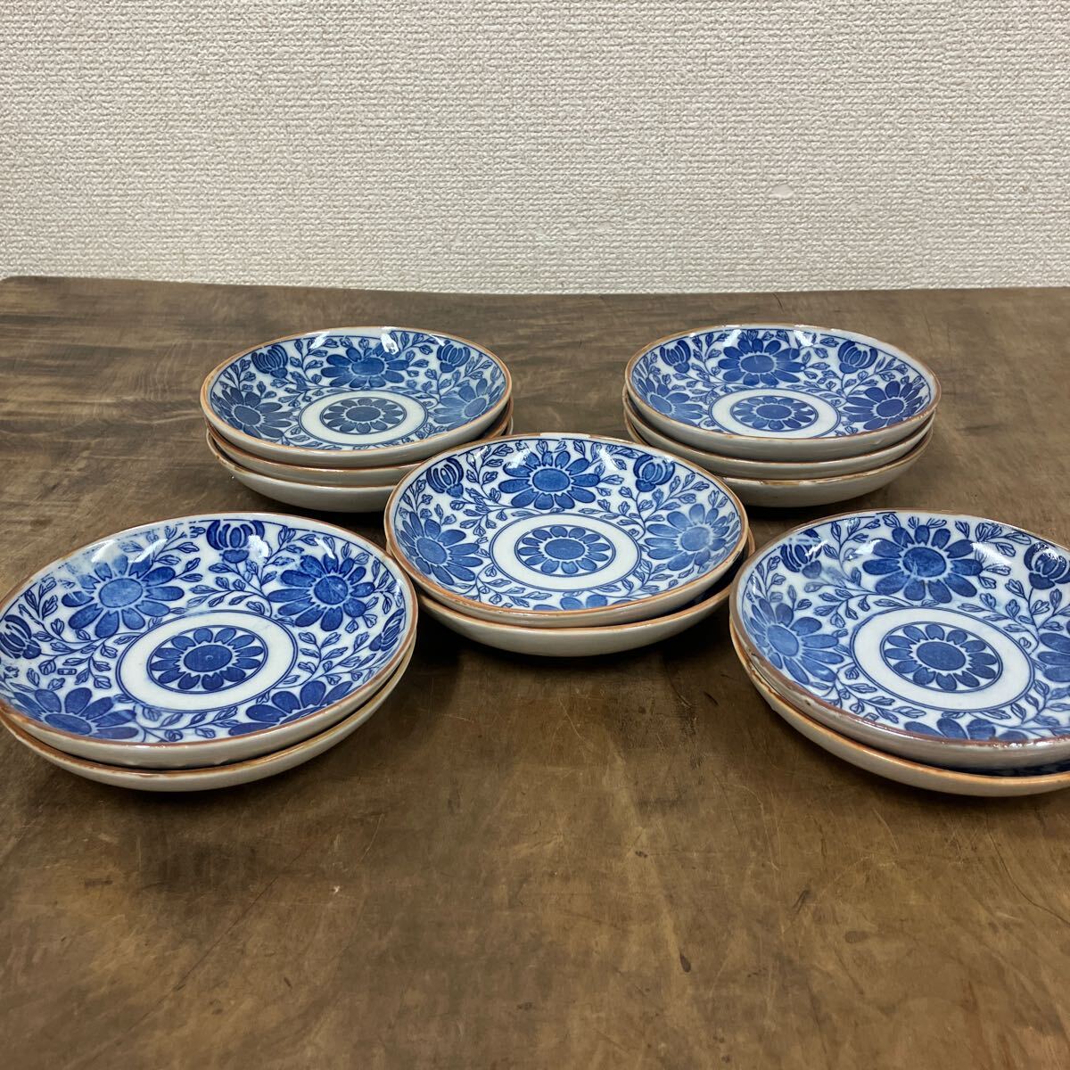 古 伊万里 印判 小皿10枚セット｜アンティーク、コレクション