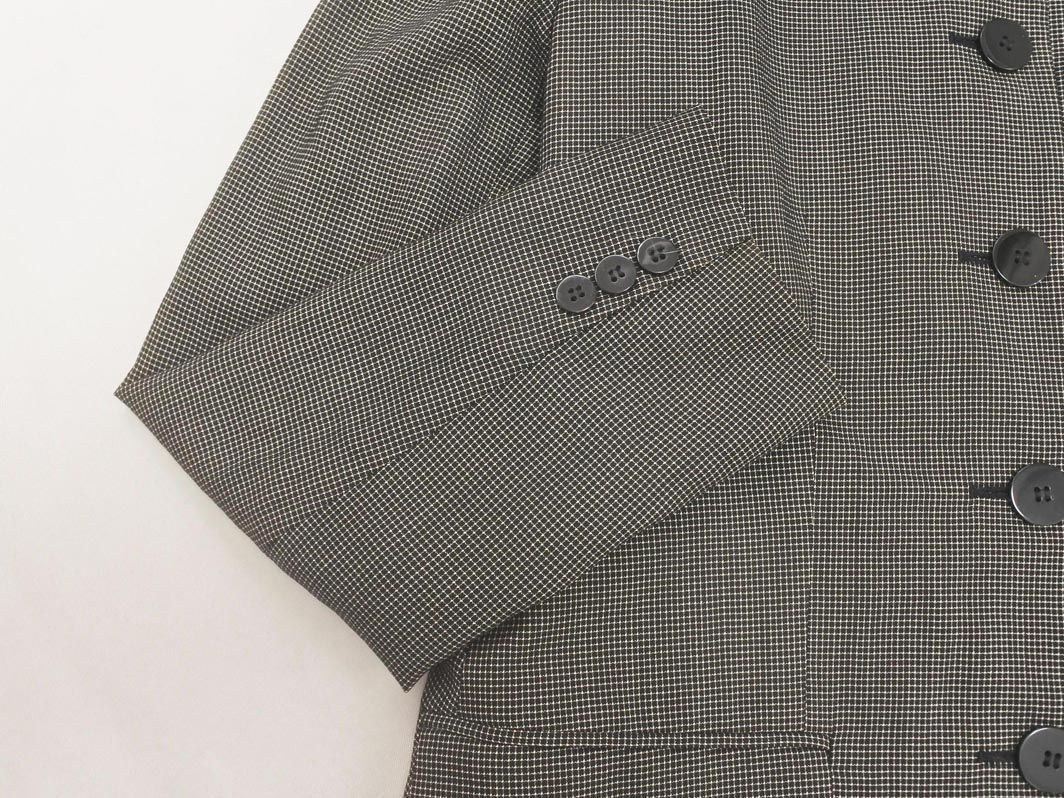 DKNY ダナキャランニューヨーク ウール混 ジャケット size4/黒 ◇■ ☆ eia2 レディース