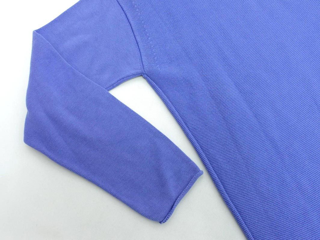 la.f... ラエフ ロートレアモン サイドスリット ニット チュニック ワンピース size3/青 ■◇ ☆ eia4 レディース