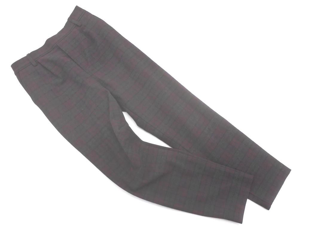 Banner Barrett バナーバレット チェック パンツ size38/ボルドー ◇■ ☆ eib1 レディース