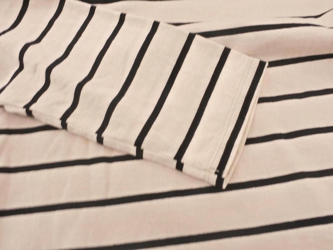 ZARA ザラ ハート 刺繍 ボーダー Tシャツ size152cm/ベージュ ◇■ ☆ eib6 子供服