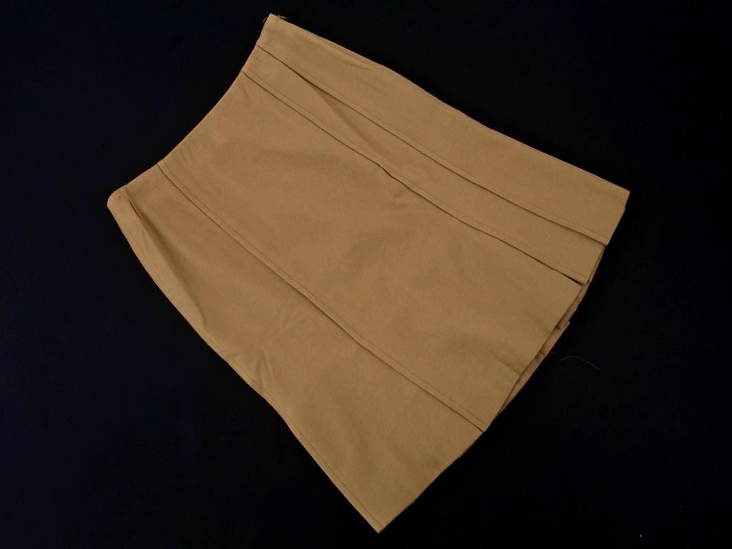 COMME CA DU MODE コム サ デ モード ウール混 タイト スカート size7/ベージュ ◇■ ☆ eib7 レディース