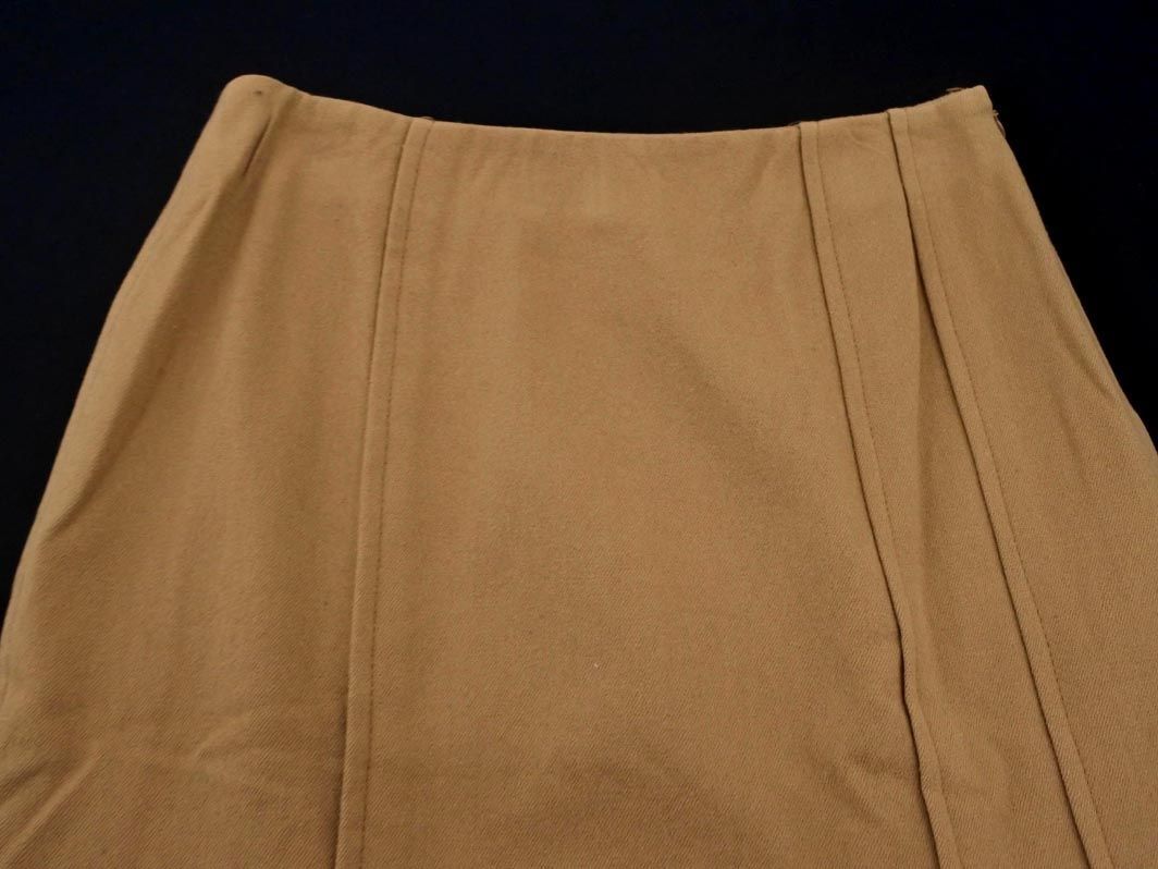 COMME CA DU MODE コム サ デ モード ウール混 タイト スカート size7/ベージュ ◇■ ☆ eib7 レディース