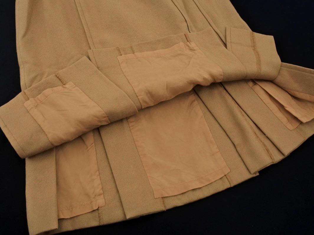 COMME CA DU MODE コム サ デ モード ウール混 タイト スカート size7/ベージュ ◇■ ☆ eib7 レディース