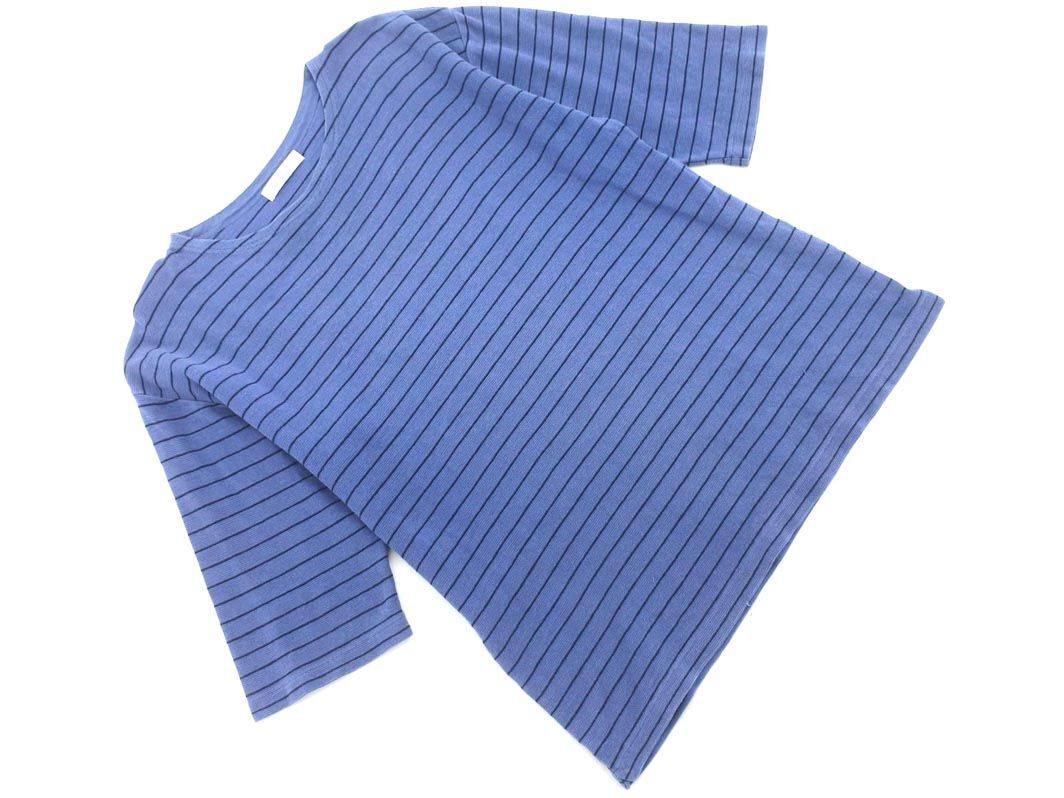 green label relaxing グリーンレーベルリラクシング ユナイテッドアローズ ボーダー カットソー sizeL/青 ◇■ ☆ eib7 メンズ