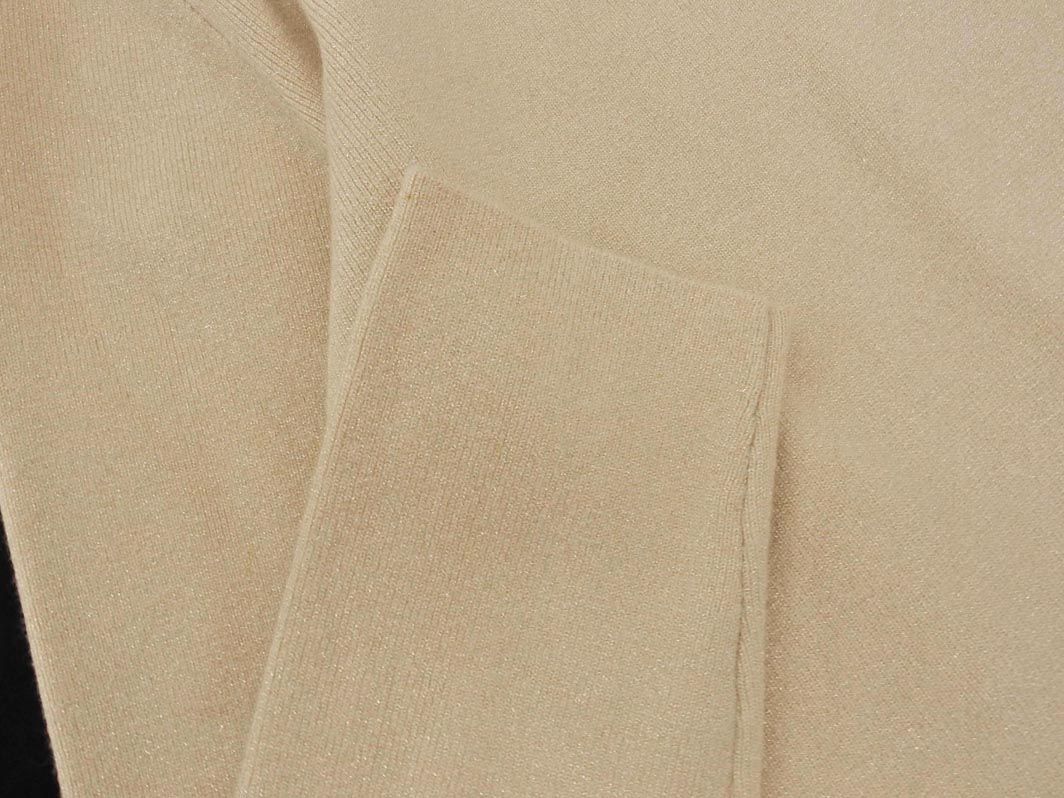 JUNKO SHIMADA ジュンコシマダ PART2 BY ラメ ペプラム ニット セーター sizeM/ゴールド ◇■ ☆ eic4 レディース