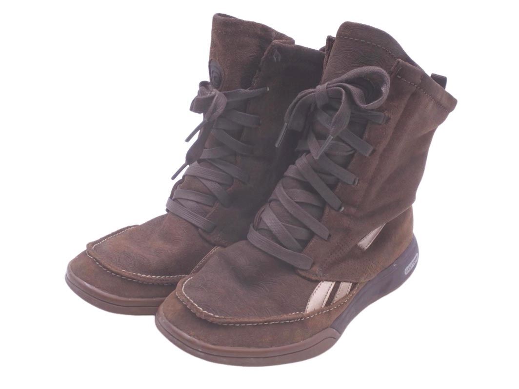 Reebok リーボック イージートーン パッション スニーカー ブーツ size22.5ｃｍ/茶 ◇■ ☆ eic5 レディース