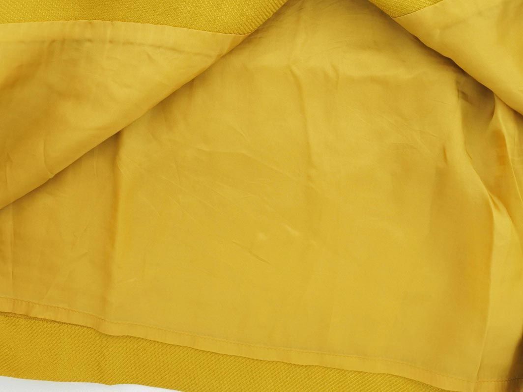 Tiara ティアラ ウール混 ウエストリボン スカート size3/黃 ◇■ ☆ eic7 レディース