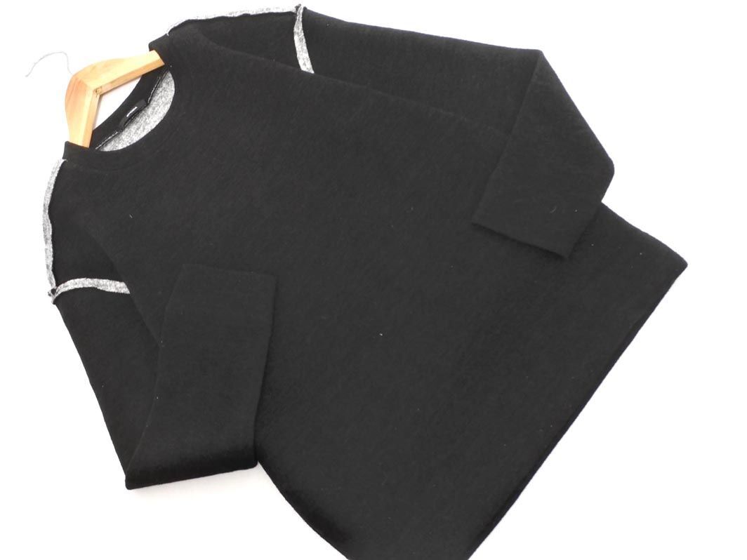 EMODA エモダ ニット カットソー sizeF/黒 ◇■ ☆ eic7 レディース