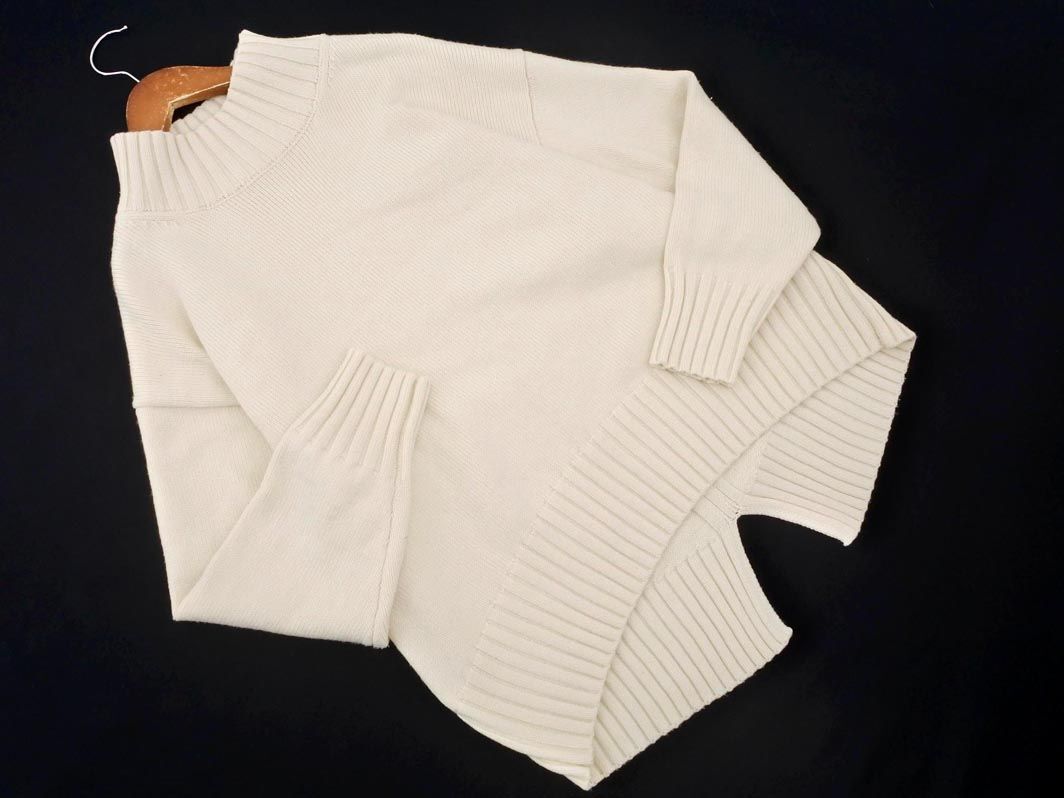 Rope Picnic ロペピクニック ハイネック ニット セーター size38/オフホワイト ◇■ ☆ eic7 レディース