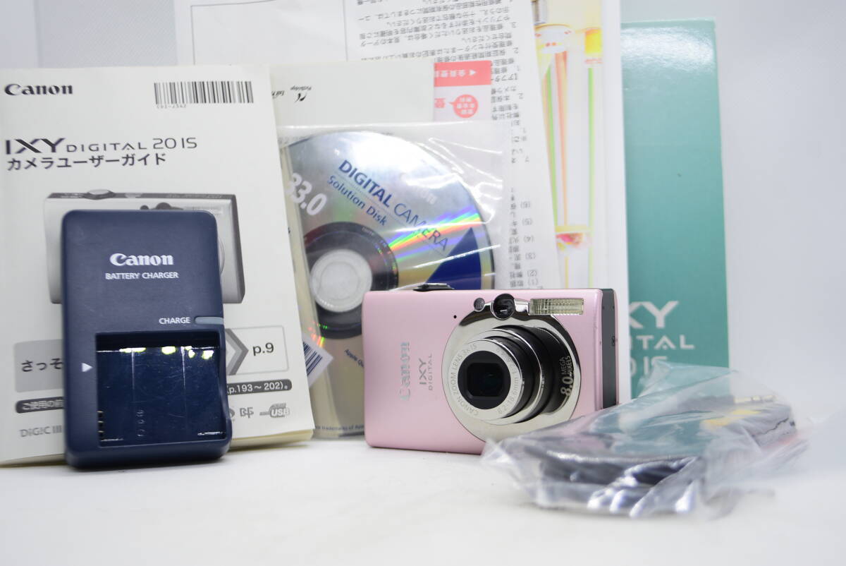 ★並品★Canon キャノン IXY DIGITAL 20 IS #3249