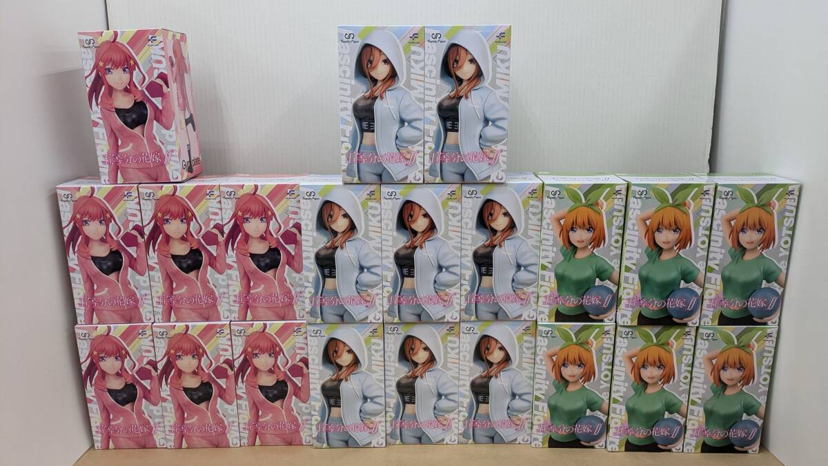 ◎D999/未開封!! 五等分の花嫁関連キャラ フィギュア まとめ処分 箱傷み大小あり /ダブリ多数