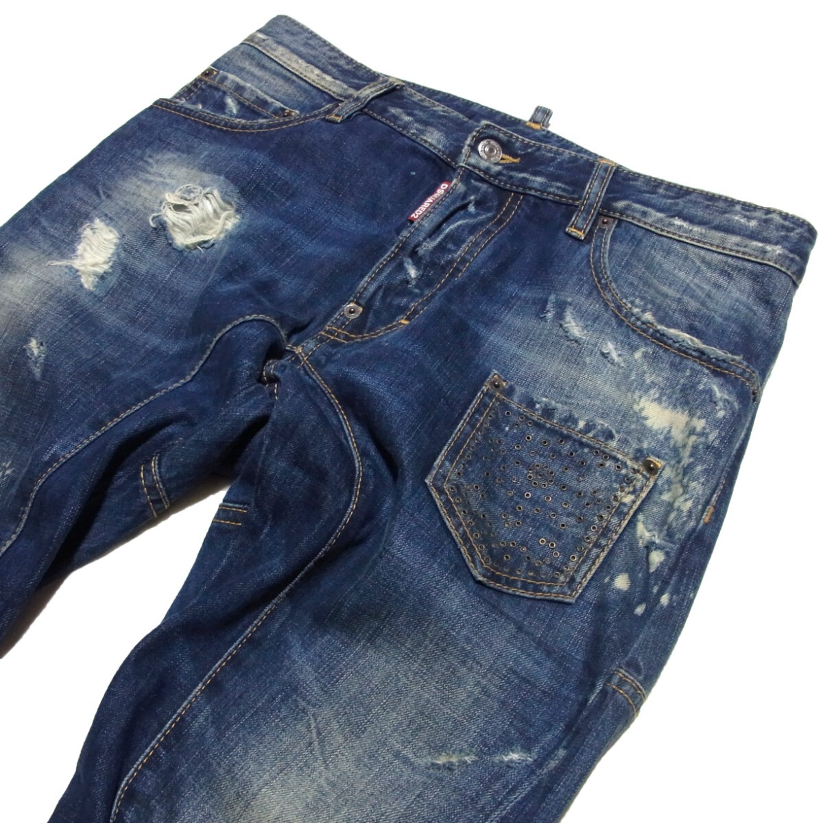 15AW DSQUARED2 ディースクエアード Tidy Biker Jean ダメージ 15AW DSQUARED2 ディースクエアード Tidy Biker Jean ダメージ