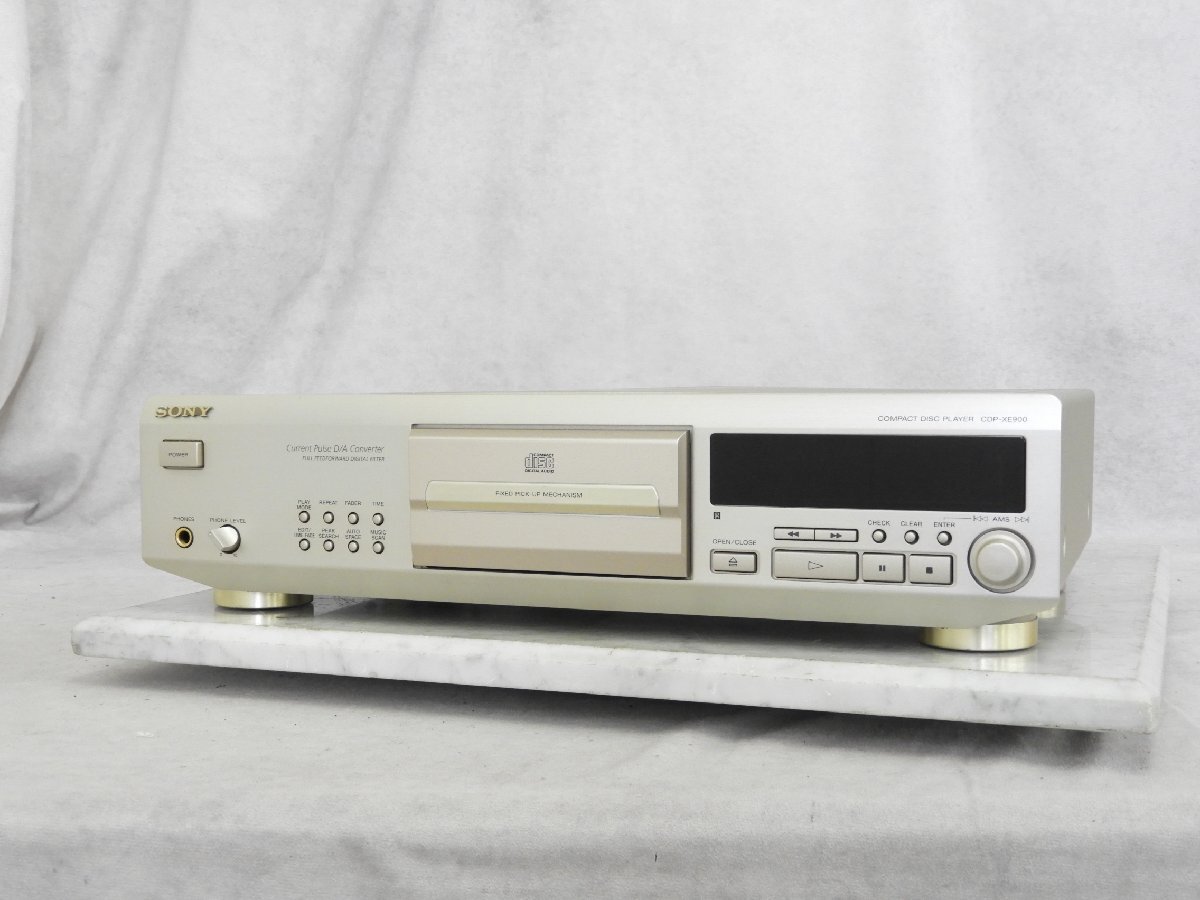 ■TG0912 ☆ SONY ソニー CDP-XE900 CDプレーヤー ☆ジャンク☆