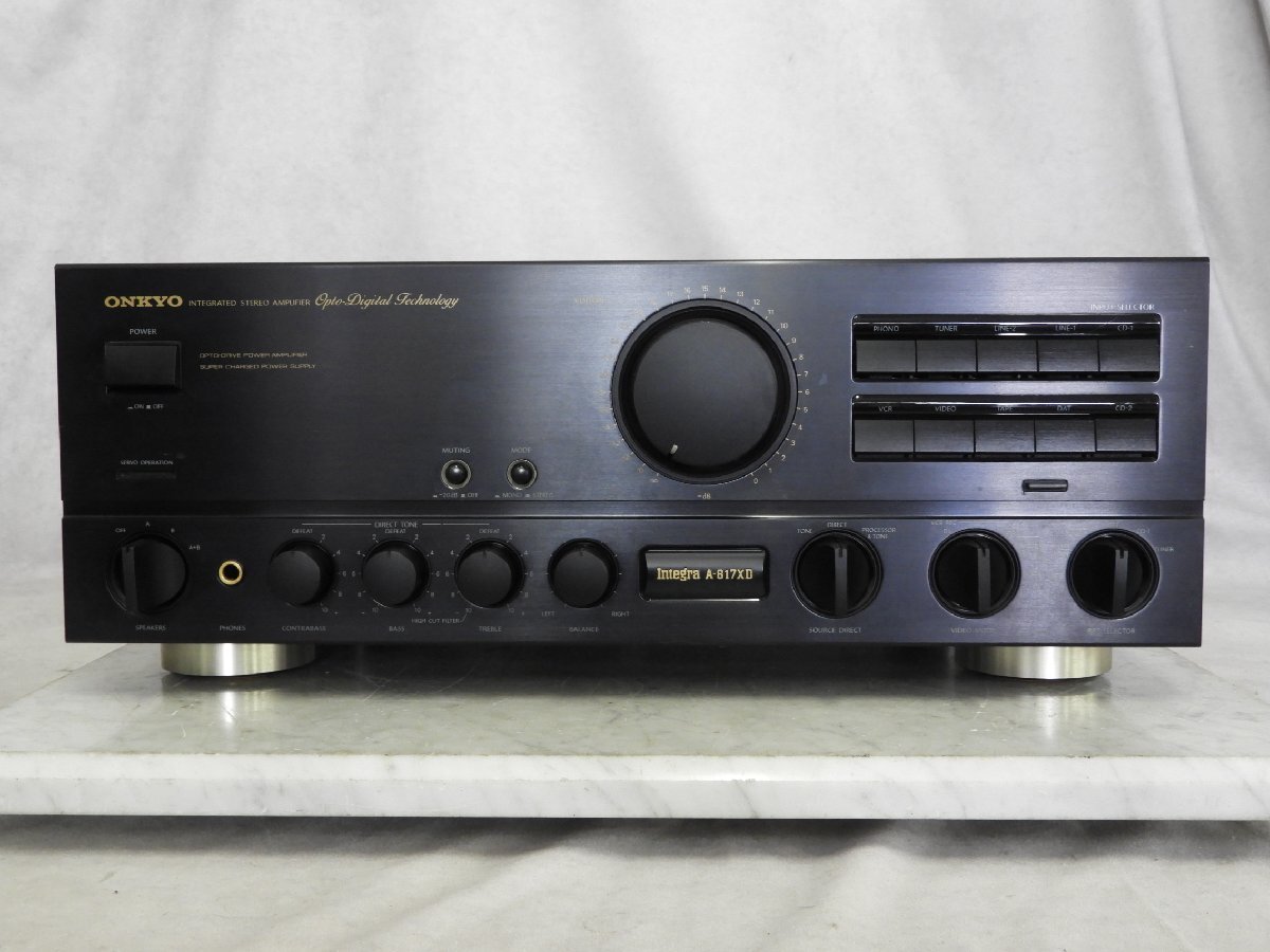 ☆ONKYO オンキョー Integra A-817XX プリメインアンプ ☆ONKYO オンキョー Integra A-817XX プリメインアンプ