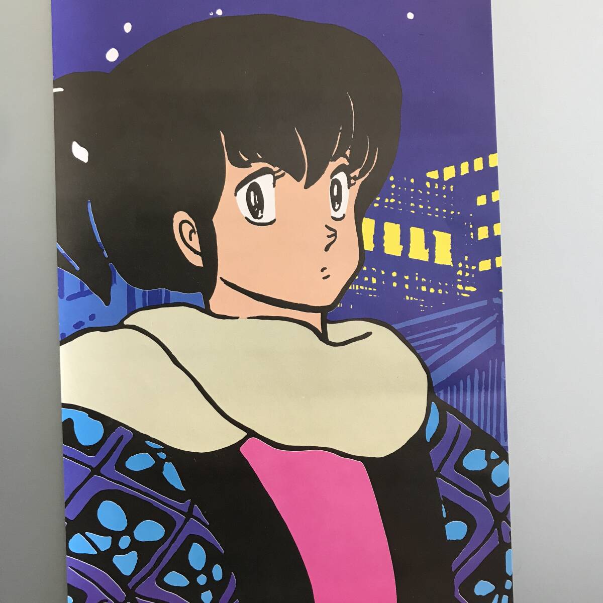 /24K488 1 當(dāng)時(shí)物 レア めぞん一刻 ビッグコミックスピリッツ 1985 WINTER 店頭 販促用 ミニポスター 高橋留美子 ポスター