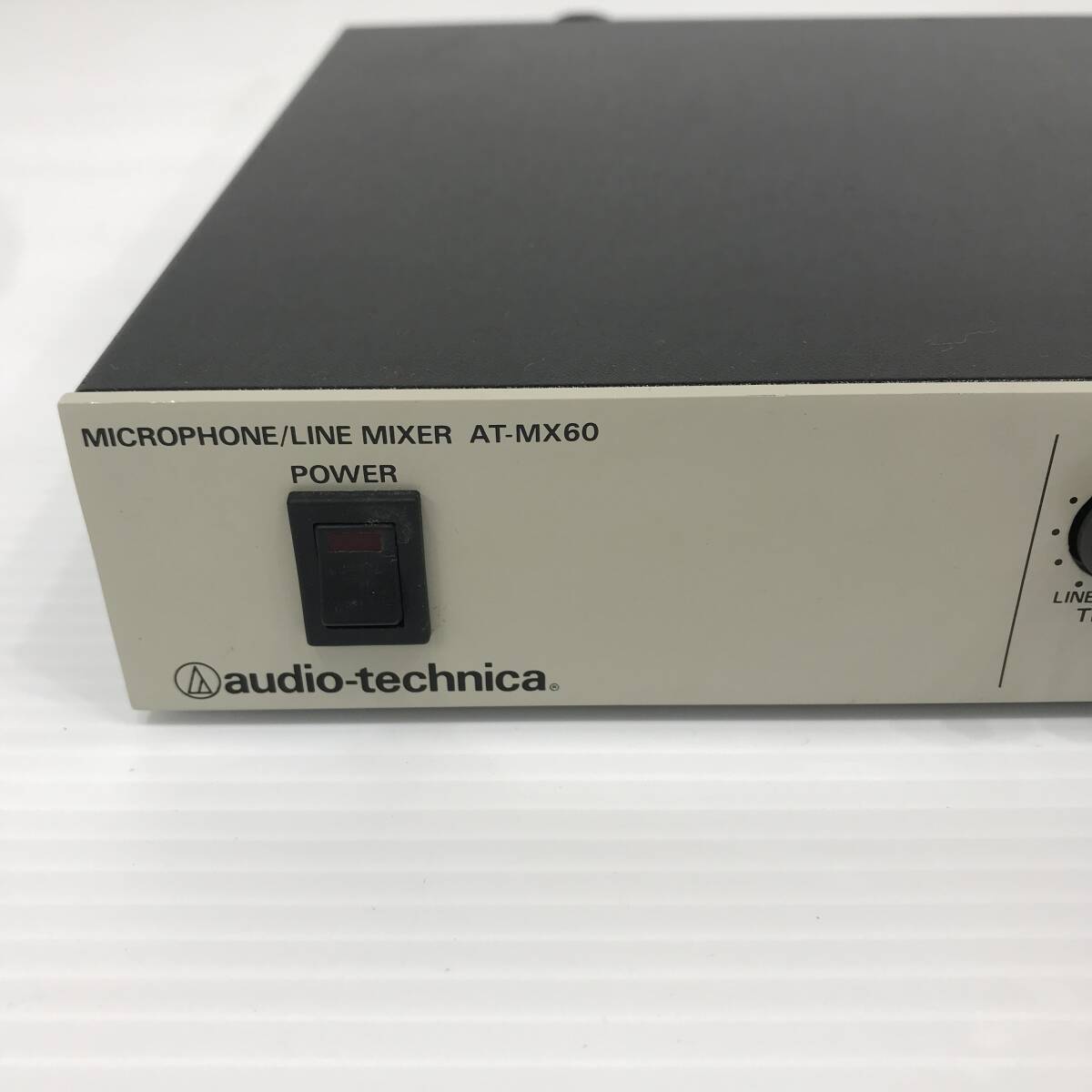 24K508 3 audio-technica Audio Technica микрофон / линия миксер AT-MX60 б/у 