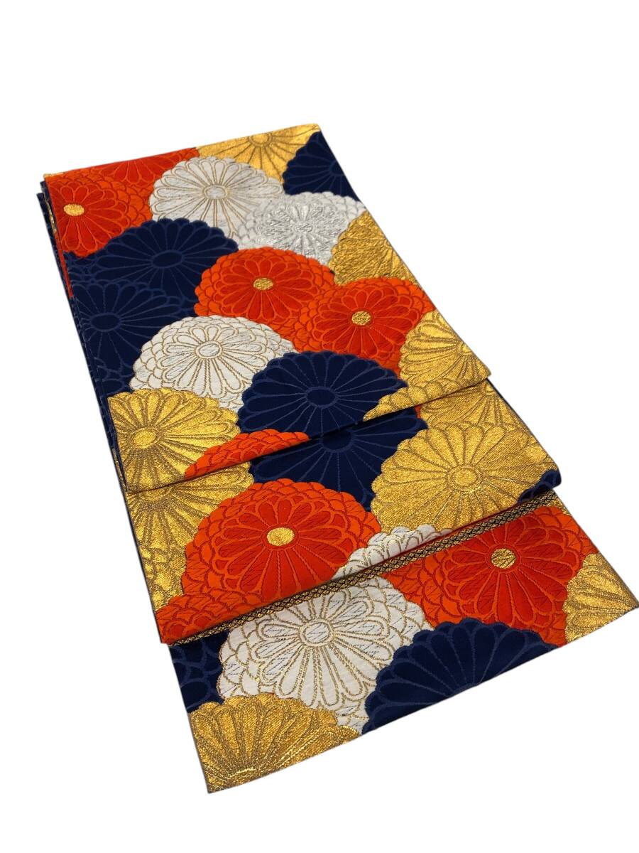 /24R449 2 帯 花柄 着物 和服 和装小物 中古品