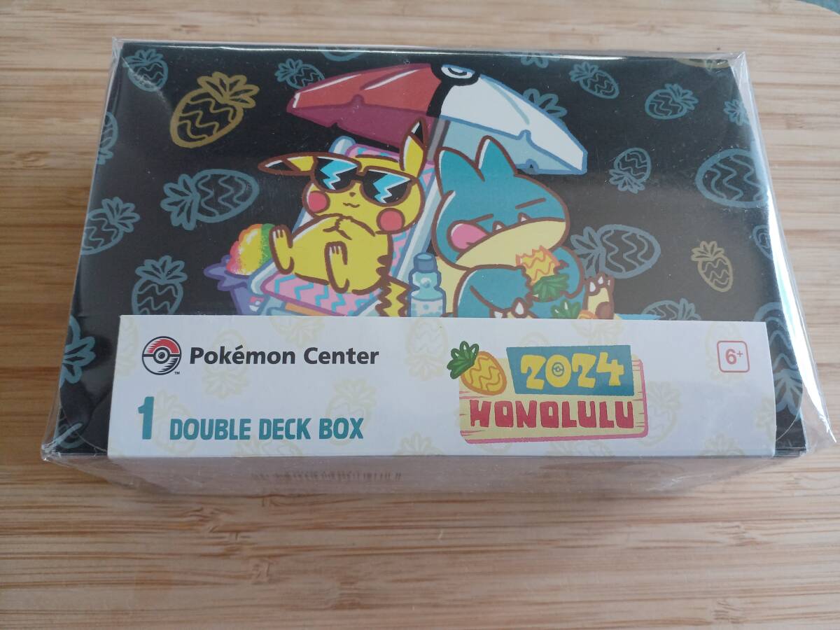 ポケモン世界大会WCS ホノルル ダブルデッキケース ピカチュウ ポケモン世界大会WCS ホノルル ダブルデッキケース ピカチュウ