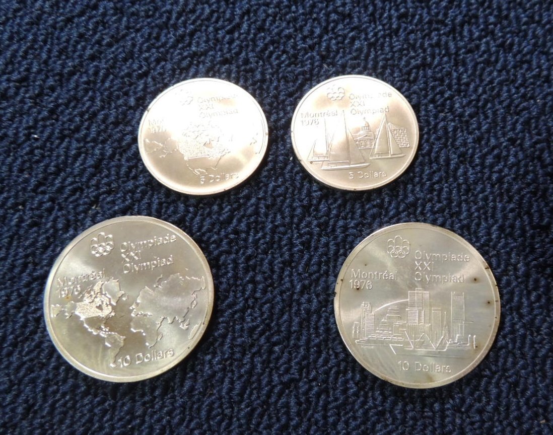 1976年モントリオールオリンピック記念プルーフ硬貨 1976年モントリオールオリンピック記念プルーフ硬貨