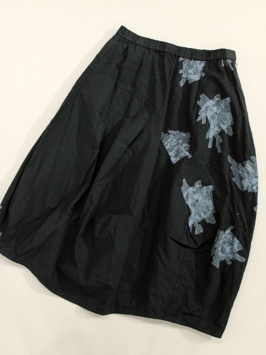 * beautiful goods *. rain senso Uni ko/ cotton 100% Jaguar do weave ko Kuhn skirt :40/ black series yv301