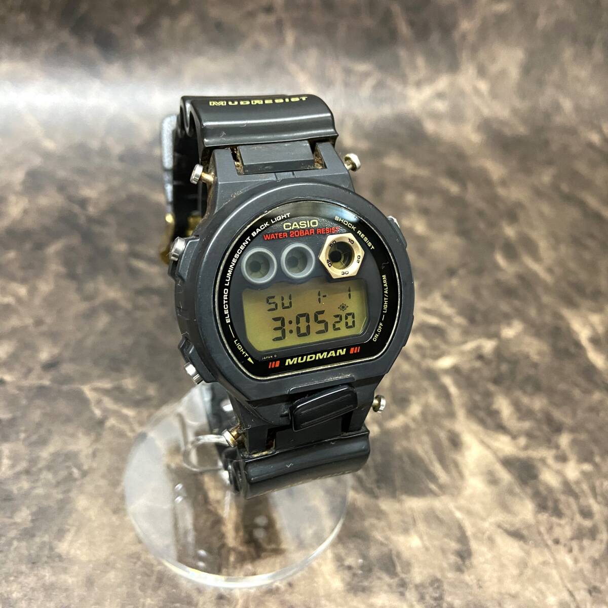 Casio G-SHOCK Gショック MUDMAN マッドマン DW-8400 稼働品 Casio G-SHOCK Gショック MUDMAN マッドマン DW-8400 稼働品